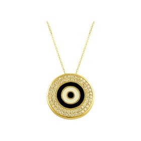 Bilezikhane Göz 3.80 Gram 14 Ayar Altın Kolye