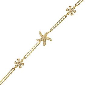 Bilezikhane Gümüş Deniz Yıldızı Bileklik