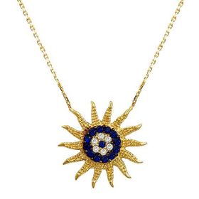 Bilezikhane Güneş 2.56 Gram 14 Ayar Altın Kolye