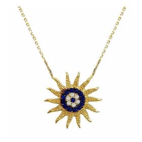 Bilezikhane Güneş 2.56 Gram 14 Ayar Altın Kolye