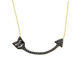 Bilezikhane Kara Ok 2.55 Gram 14 Ayar Altın Kolye