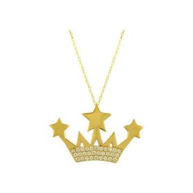 Bilezikhane Kral Tacı 14 Ayar Altın 3.10 Gram Kolye
