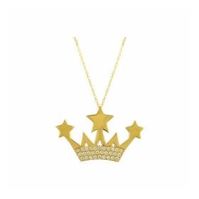 Bilezikhane Kral Tacı 14 Ayar Altın 3.10 Gram Kolye