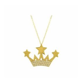 Bilezikhane Kral Tacı 14 Ayar Altın 3.10 Gram Kolye