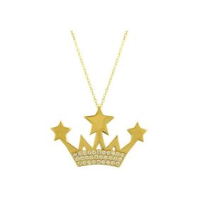 Bilezikhane Kral Tacı 14 Ayar Altın 3.10 Gram Kolye