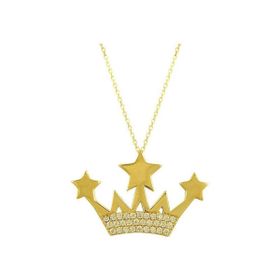 Bilezikhane Kral Tacı 14 Ayar Altın 3.10 Gram Kolye