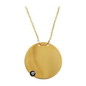 Bilezikhane Plaka 2.96 Gram 14 Ayar Altın Kolye