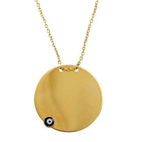 Bilezikhane Plaka 2.96 Gram 14 Ayar Altın Kolye