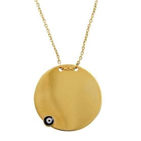 Bilezikhane Plaka 2.96 Gram 14 Ayar Altın Kolye