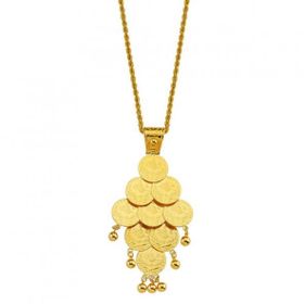 Bilezikhane Reşat Çeyrekli 22 Ayar 25.80 gr Altın Kolye