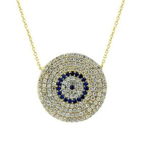 Bilezikhane Sosyetegözü 3.42 Gram 14 Ayar Altın Kolye