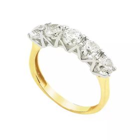 Bilezikhane Swarovski Beştaş 14 Ayar Altın 3.90 Gram Yüzük