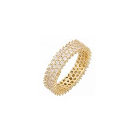 Bilezikhane Tamtur 3 Sıra 4.00 Gram 14 Ayar Altın Yüzük