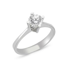 Bilezikhane Tek taş 14 Ayar Altın 2.85 Gram Yüzük