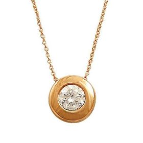 Bilezikhane Tektaş 1.40 Gram 14 Ayar Altın Zirkon Taşlı Kolye