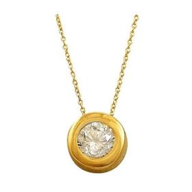 Bilezikhane Tektaş 1.71 Gram 14 Ayar Altın Kolye