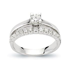 Bilezikhane Tektaş Pırlanta 0.48 CT G-SI 5.40 Gram 18 Ayar Altın Yüzük