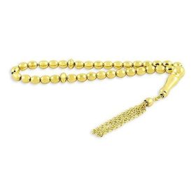 Bilezikhane Tespih Oval Badem 12,75 Gram 14 Ayar Altın