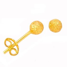Bilezikhane Top 0.80 Gram 14 Ayar Altın Küpe
