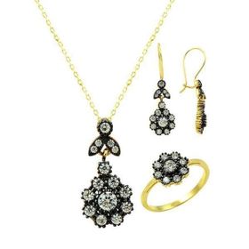 Bilezikhane Üçlü Set Papatyalar 7,94 Gram 14 Ayar Altın