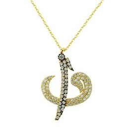 Bilezikhane Vav Elif 3.05 Gram 14 Ayar Altın Kolye