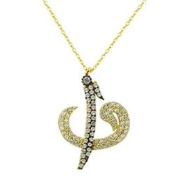 Bilezikhane Vav Elif 3.05 Gram 14 Ayar Altın Kolye