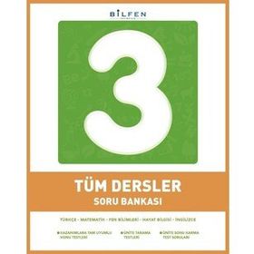 Bilfen 3. Sınıf Tüm Dersler Soru Bankası
