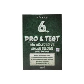 Bilfen 6. Sınıf Pro & Test Din Kültürü ve Ahlak Bilgisi Soru Bankası