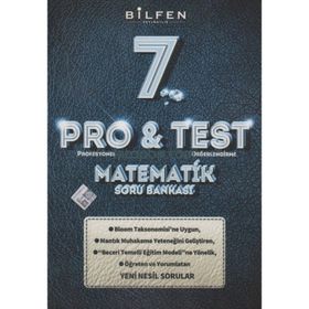 Bilfen 7.Sınıf Pro&Test Matematik Yeni Nesil Soru Bankası