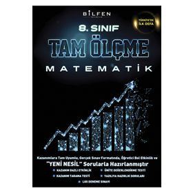 Bilfen 8. Sınıf Matematik Tam Ölçme Soru Bankası