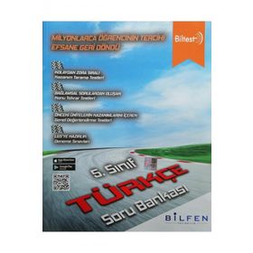 Bilfen Biltest 5. Sınıf Türkçe Bilgiler Soru Bankası
