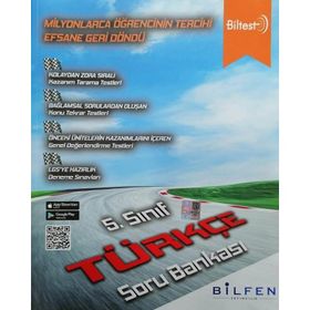 Bilfen Biltest 5. Sınıf Türkçe Bilgiler Soru Bankası