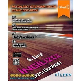 Bilfen Biltest 6. Sınıf İngilizce Soru Bankası Seti
