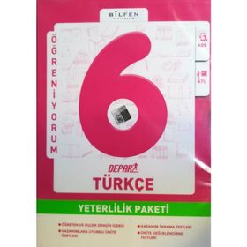 Bilfen Yayın 6. Sınıf Türkçe Depar Yeterlilik Paketi