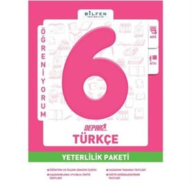 Bilfen Yayın 6. Sınıf Türkçe Depar Yeterlilik Paketi