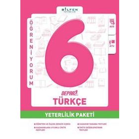 Bilfen Yayın 6. Sınıf Türkçe Depar Yeterlilik Paketi