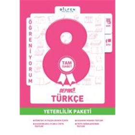Bilfen Yayın 8. Sınıf Türkçe Depar Yeterlilik Paketi