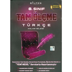 Bilfen Yayın 8. Sınıf Türkçe Tam Ölçme