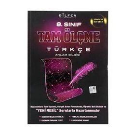 Bilfen Yayın 8. Sınıf Türkçe Tam Ölçme