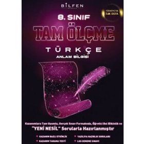 Bilfen Yayın 8. Sınıf Türkçe Tam Ölçme