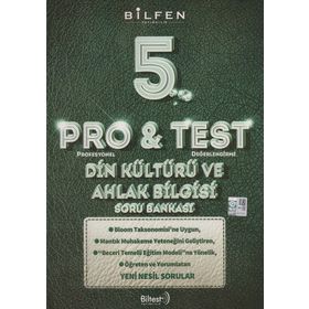 Bilfen Yayıncılık 5. Sınıf Din Kültürü ve Ahlak Bilgisi ProTest