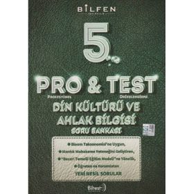 Bilfen Yayıncılık 5. Sınıf Din Kültürü ve Ahlak Bilgisi ProTest