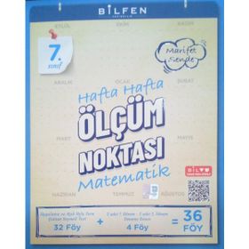 Bilfen Yayıncılık 7. Sınıf Matematik Ölçüm Noktası