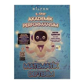 Bilfen Yayıncılık 8. Sınıf Matematik Akademik Performansım Defterim