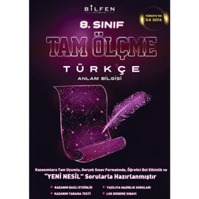 Bilfen Yayıncılık 8. Sınıf Türkçe Tam Ölçme Yeni