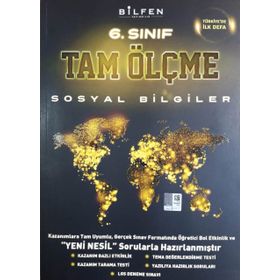 Bilfen Yayıncılık Sosyal Bilgiler 6 Tam Ölçme