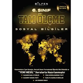 Bilfen Yayıncılık Sosyal Bilgiler 6 Tam Ölçme