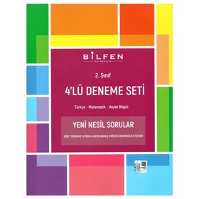 Bilfen Yayınları 2. Sınıf Dörtlü Deneme Seti