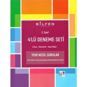Bilfen Yayınları 2. Sınıf Dörtlü Deneme Seti