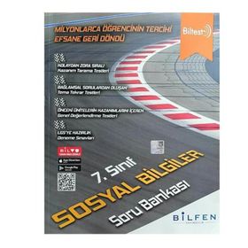 Bilfen Yayınları 2023 7. Sınıf Sosyal Bilgiler Biltest Soru Bankası